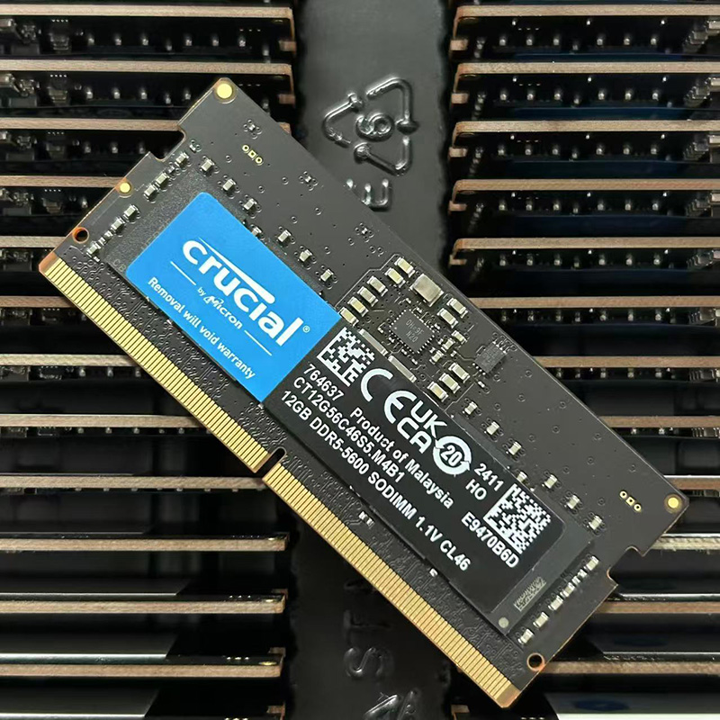 英睿达DDR5560012G笔记本内存