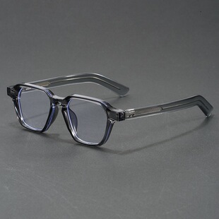 2025新款眼镜架女款超轻透灰近视眼镜框男款可自配度数防蓝光眼镜