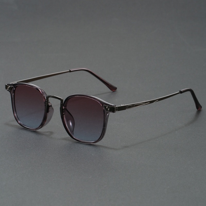 复古圆形个性遮阳眼镜男墨镜女黑色框太阳镜圆框复古防紫外线眼镜