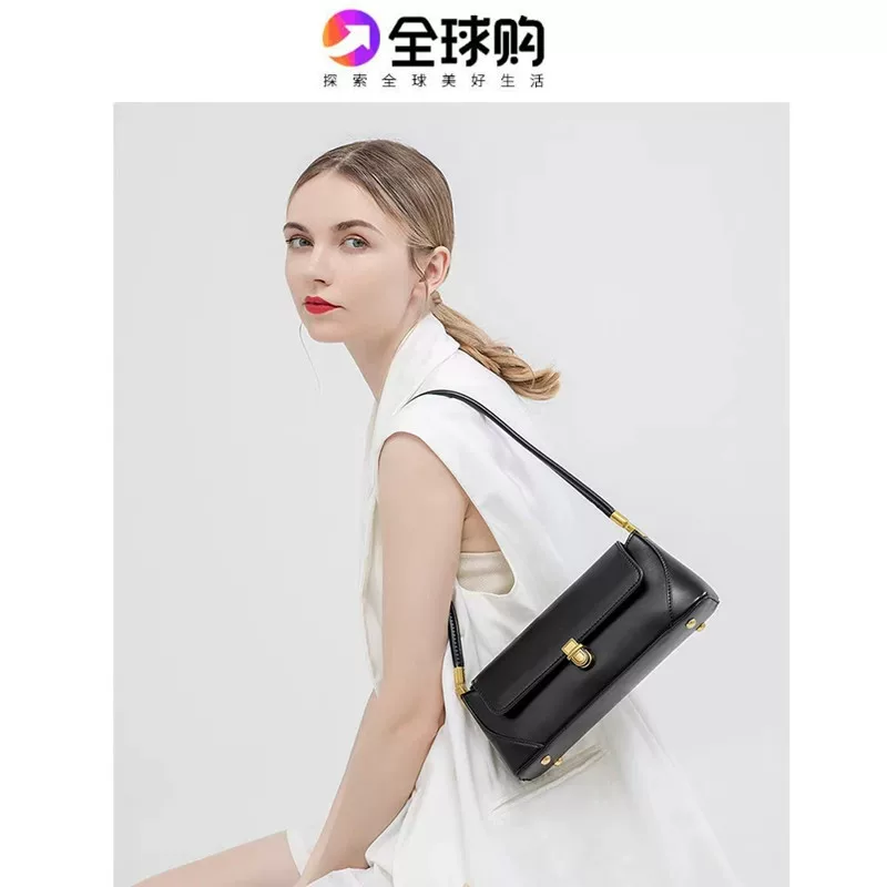 Zara, ретро сумка через плечо, городской стиль, премиум, западный стиль