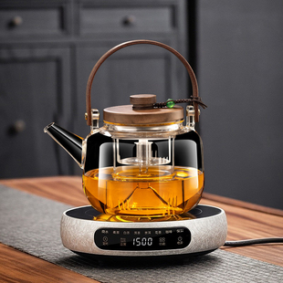 玻璃煮茶壶加厚耐高温煮茶器2026新款烧水泡茶壶电陶炉养生壶套装