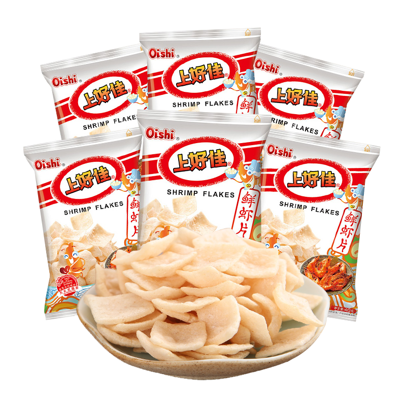 上好佳充饥夜宵大礼包薯片虾条