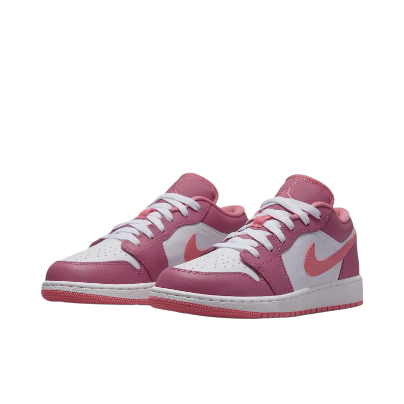 Ai r Jordan 1 Low AJ1粉白草莓熊女鞋复古篮球553560-616江西仓