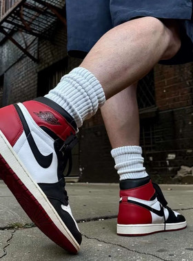 Ai rJordan 1 High  潮流 高帮 复古篮球鞋黑脚趾 DZ5485-106江西