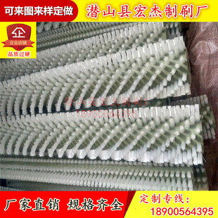 茶叶机械毛刷 毛刷棒 尼龙毛刷辊 茶叶拣梗机毛刷