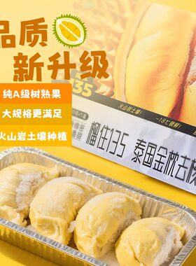 泰国金枕去核榴莲果肉100g×5盒