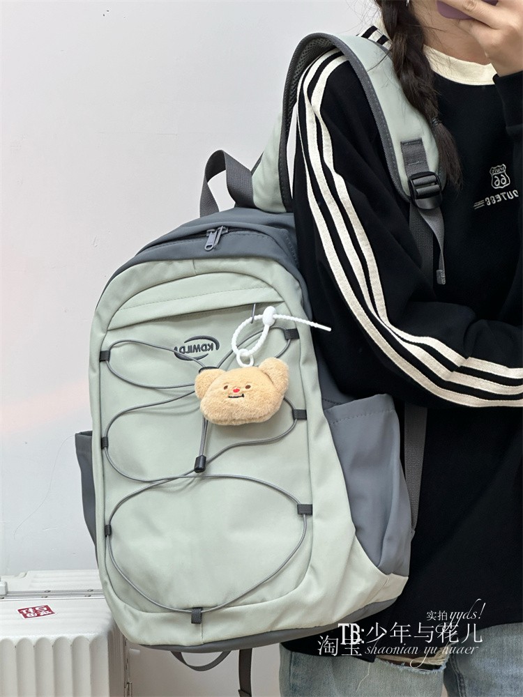 高颜值书包女旅行双肩包