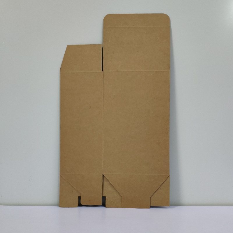 空白产品包装盒加厚牛皮纸环保纸盒纸罐礼品盒白灰色纸板图文定制