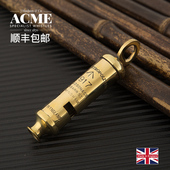 埃可米ACME一战冲锋哨纯铜项链口哨救生高频哨子配饰搭配15 1917