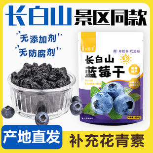 东北特产蓝莓干独立包装无糖精无添加野生纯鲜蓝梅果干官方旗舰店