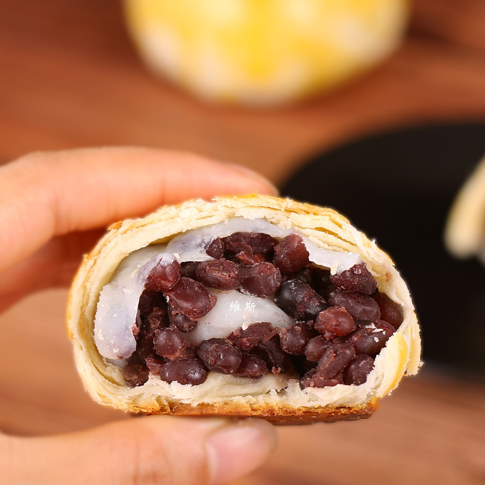 苏式麻薯红豆老婆饼手作烘焙镇店之宝雪媚娘茶月饼早餐下午茶点心|ruв категории закуски/орехи/специальность, пирожное/десерт, традиционные торты - от Buy2taobao.com для оказания профессиональной услуги покупки агента Taobao