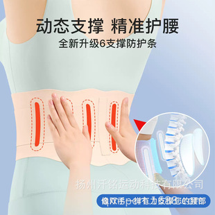 日本ぜいた日本护腰带透气款 健身护腰带运动保护腰 带腰椎间盘夏季