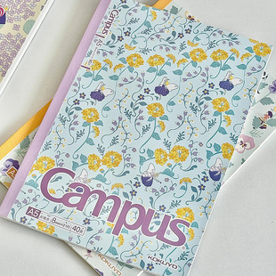 日本KOKUYO国誉加藤木Campus笔记本水果本A5软面抄B5无线胶装本子