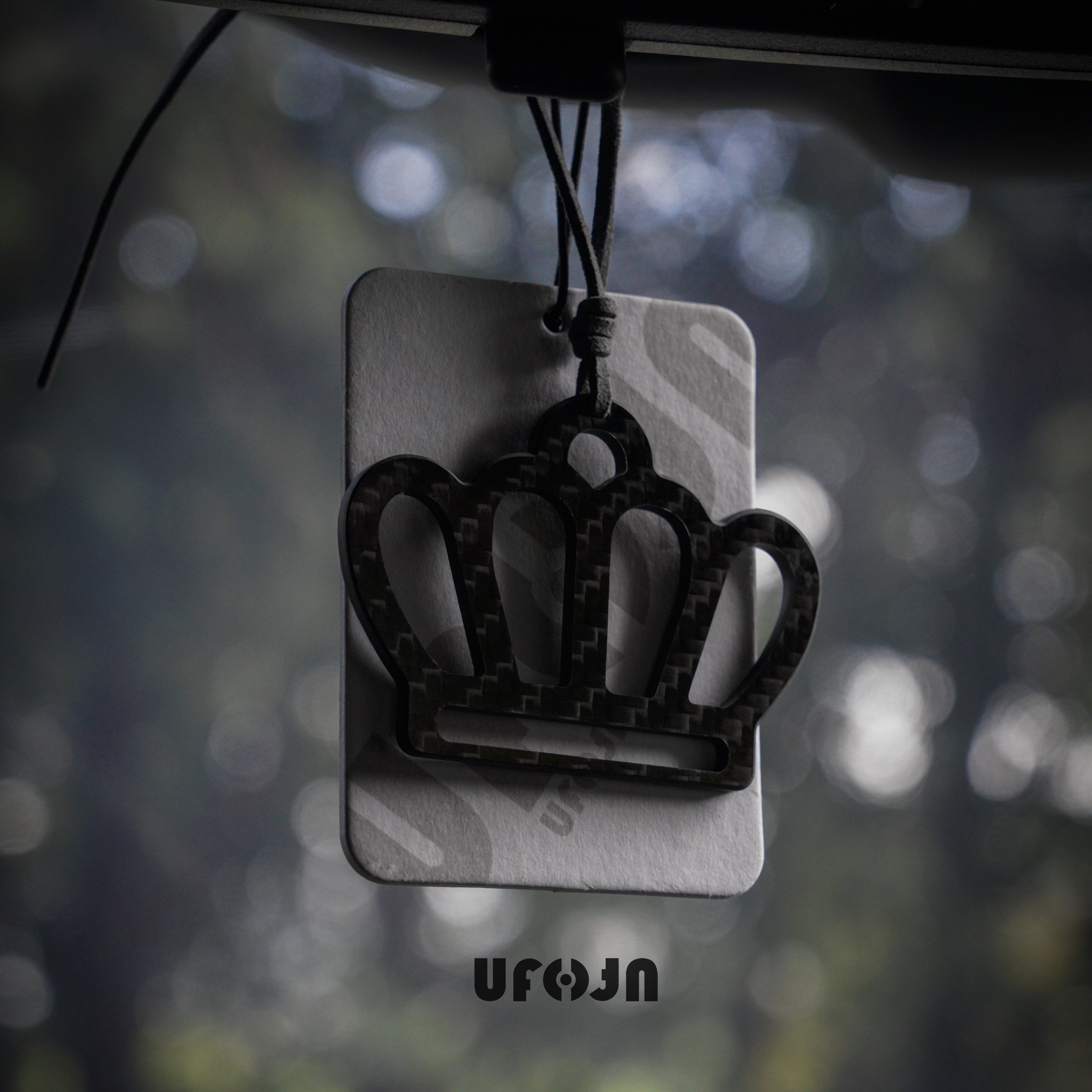 ufofn碳纤维汽车挂饰系列