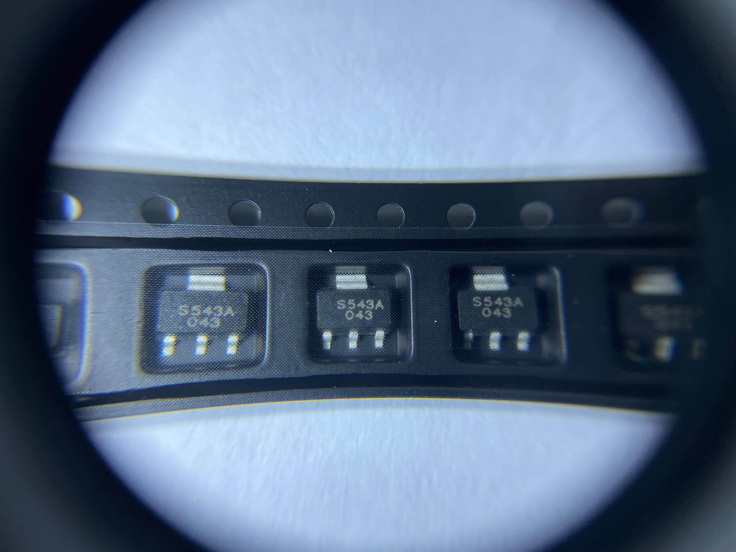 SS543AT SS543GT  丝印S543A  S0T-89 全新原装 可直拍