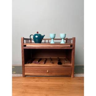 云林 黑胡桃收纳柜