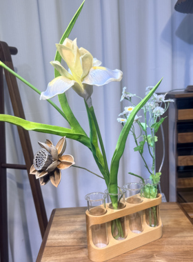 实木榉木氛围灯灯座摆件