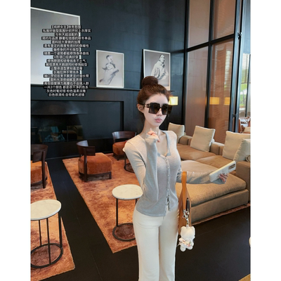 JAMAIS VU【纯娇女主】秋冬怒囤 私服好版型氛围针织开衫上衣厚实