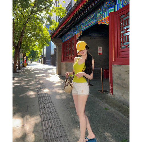 JAMAIS VU【自在好穿】版型满分！舒适棉 美背含胸垫一体 吊带4色