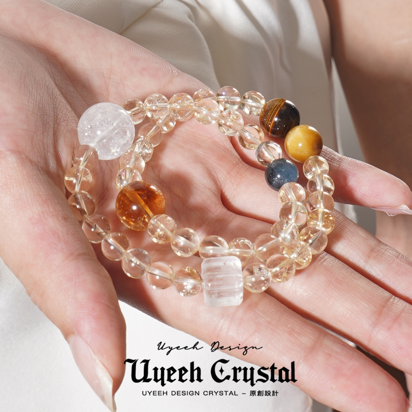 【光华】黄塔晶黄金虎眼木变石多圈手串小众高级感手链送闺蜜礼物