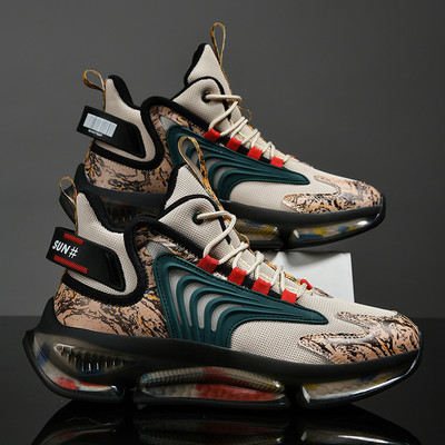 国潮运动跑鞋男士韩版