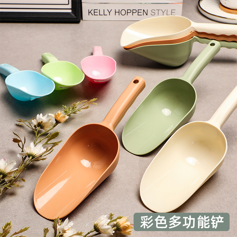 小号爆米花铲茶叶铲米面粉铲养宠物猫狗饲料铲粮食铲加厚塑料冰铲,厨房/烹饪用具,全套勺铲,淘宝优惠券,粉丝福利购,淘宝优惠卷