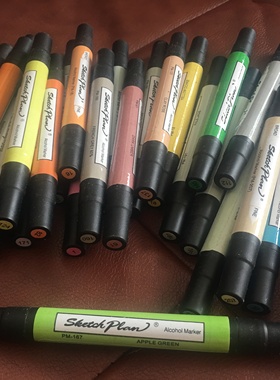 概图sketch plan双头酒精马克笔