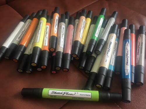 概图sketchplan双头酒精马克笔