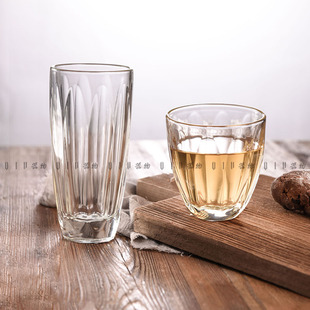 QIU器物 法国la rochere Boudoir玻璃饮料杯果汁杯长饮杯咖啡杯