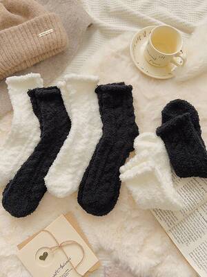 睡眠保暖加绒加厚珊瑚绒纯色