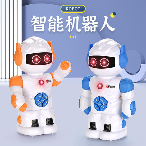 电动跳舞机器人玩具智能音乐故事