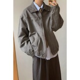 现货秋季全棉水洗刺绣翻领短款外套男JK810/P75，女装短外套，星座205-3