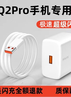 适用真我Q2Pro充电器RealmeQ2pro快充线真我Q2Pro闪充头出级原装真我Q2Pro闪充数据线