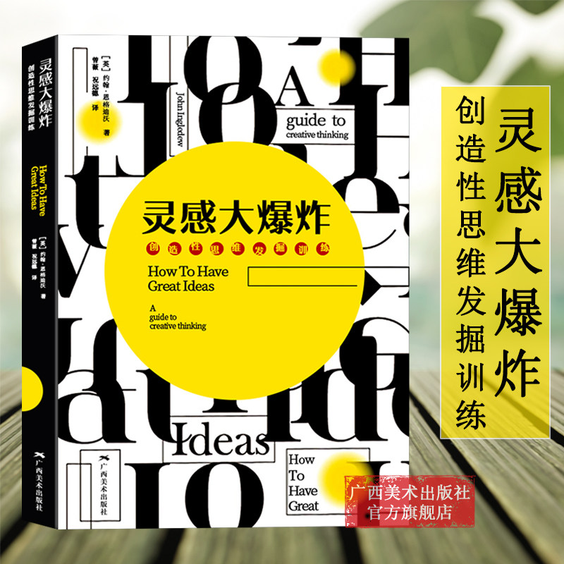 灵感大爆炸/创造性思维发掘训练名家解读50多种设计创意/设计灵感初学者广告设计/工业设计/产品设计/平面设计基础启蒙正版书籍_虎窝淘