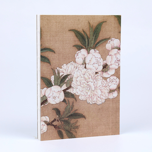 鸾尾花系列笔记本 复古笔记本子古风古典中国风手账本摘抄本文艺精致简约大学生精美唯美精致笔记本 手账精简抄写笔记本