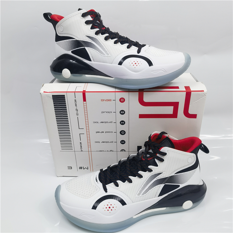 李宁篮球鞋驭帅15代十五䨻减震精英低帮实战专业比赛鞋男ABAS007