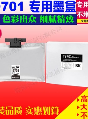 适用爱普生EPSON Pro WF-M5799 M5299 T9701黑色墨盒T9691打印机