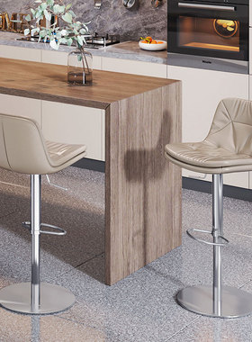 吧台椅子凳子现代简约欧式家用升降旋转靠背吧椅吧凳子781 7189