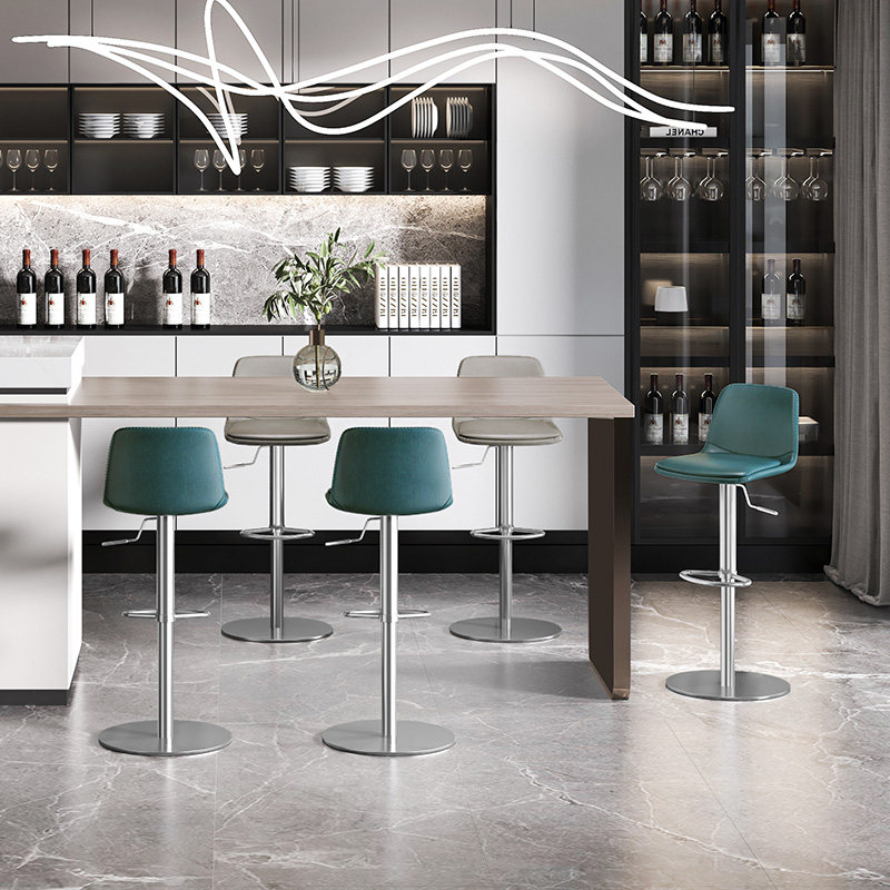 吧台椅子高脚凳子现代简约升降靠背家用轻奢北欧酒吧椅岛台椅762,住宅家具,家用高脚椅,淘宝优惠券,粉丝福利购,淘宝优惠卷
