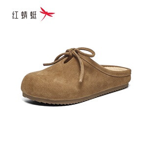 红蜻蜓25春季女式单鞋BC62111011勃肯鞋包头女鞋半拖鞋BC62111012