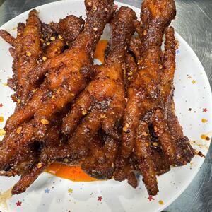 辣谜 湖南麻辣香辣鸡爪湖南特产卤味凤爪手工小吃休闲零食真空袋
