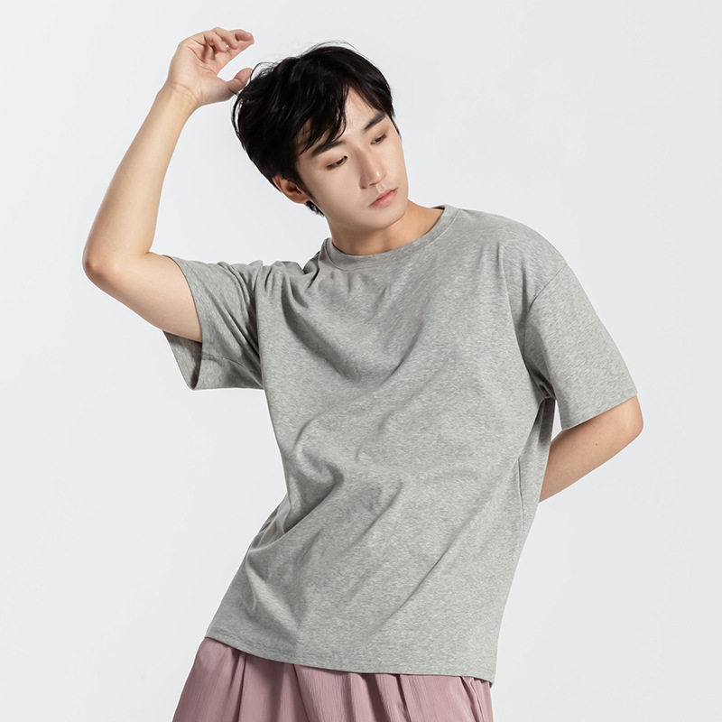 现代舞练功服男女款夏季宽松短袖