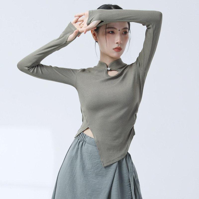 现代舞形体训练演出服