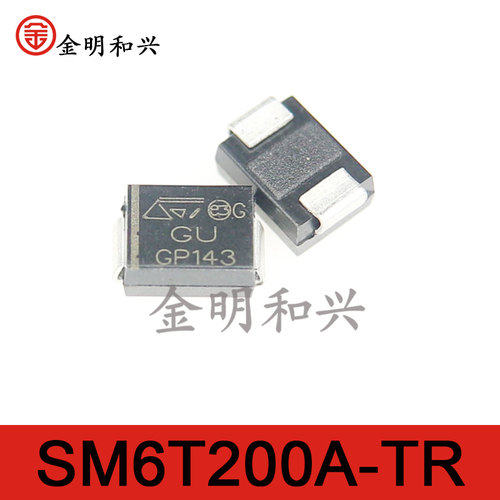 SM6T200A-TR丝印GU贴片二极管