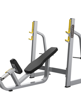 BON-BO42 健身房器材坐式上斜推胸训练器胸肌挂片运动专业力量器