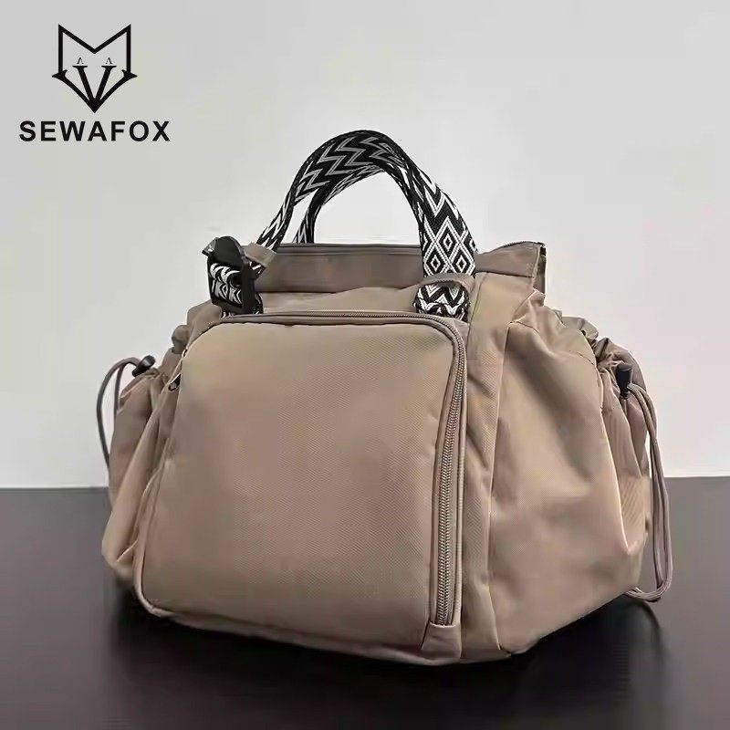 摇篮包旅行收纳包女士双肩包多功能妈咪包母婴外出轻便单肩包背包