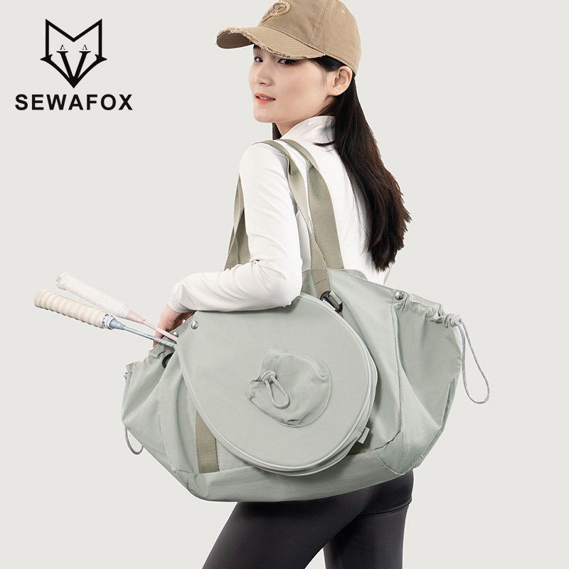 羽毛球网球包高级感健身包外出旅行包轻便时尚手提大容量单肩包女