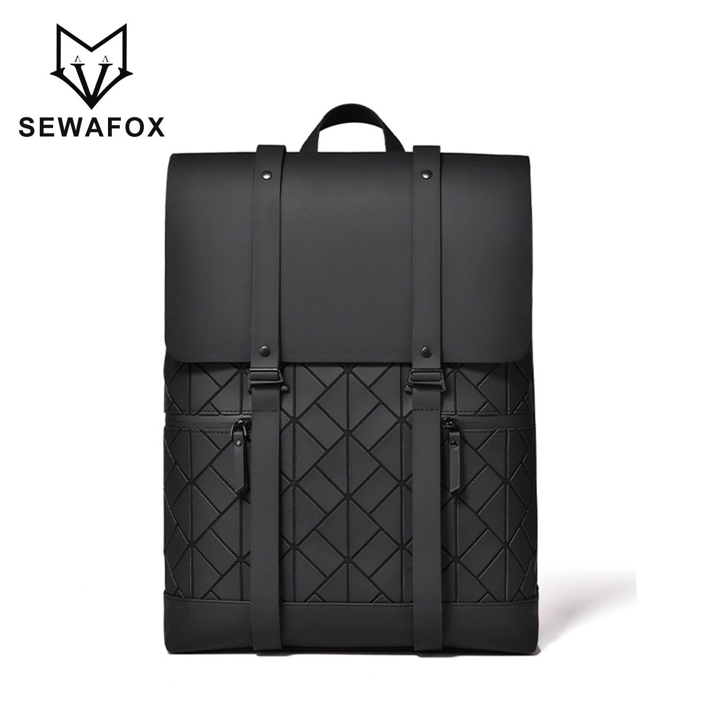 商务双肩包男款皮质时尚旅行防水电脑包男大学生书包男士通勤背包