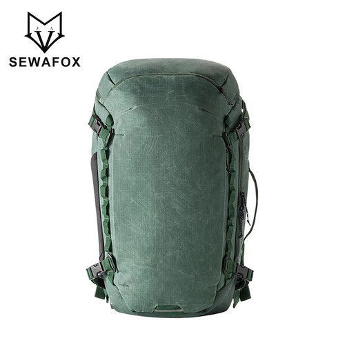 SEWAFOX官方蜡染复古双肩旅行包