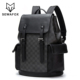 品牌休闲男士 双肩包男包商务男款 大学生书包皮包男生电脑背包皮质